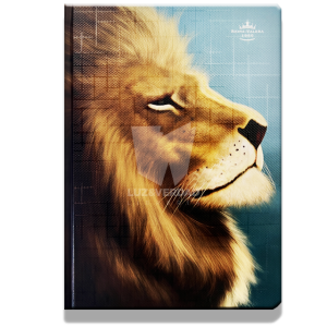 Biblia Letra Gigante 13 Puntos Tapa Dura León Azul